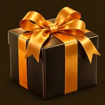 Ribboned gift box — Uptown Pokies