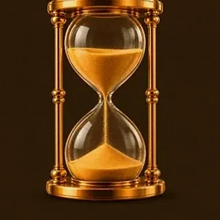 Ornate hourglass — Uptown Pokies
