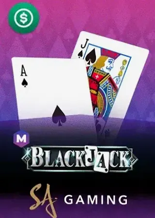 M Blackjack live game cover