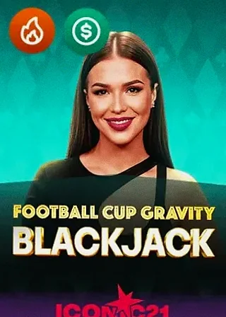 Football Cup Gravity Blackjack live game cover