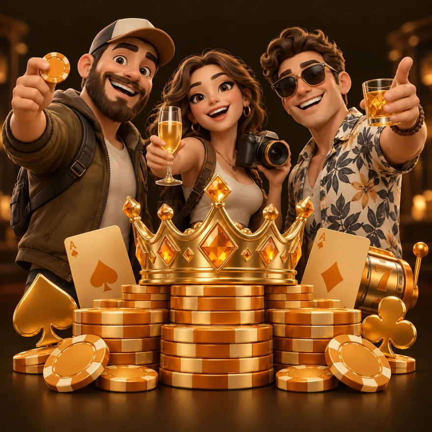 Jeweled royal crown — Uptown Pokies